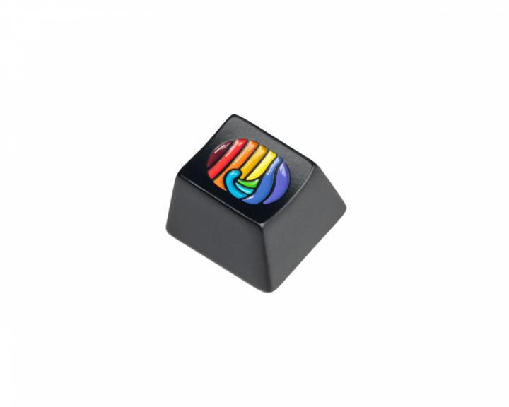 Keychron Colorful Great Wave Zinc Alloy Artisan Keycap - Schwarz