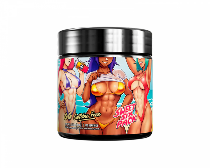 Gamer Supps Sweet Six Pack Caffeine Free - 100 Portionen