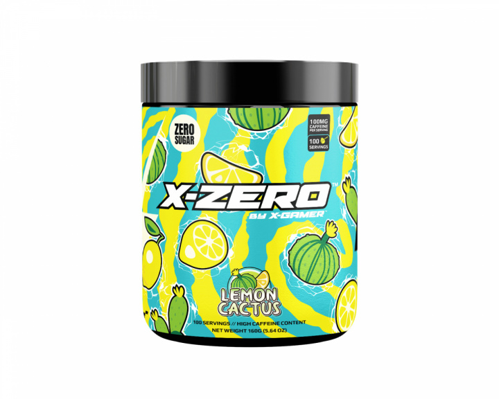 X-Gamer X-Zero Lemon Cactus - 100 Portionen