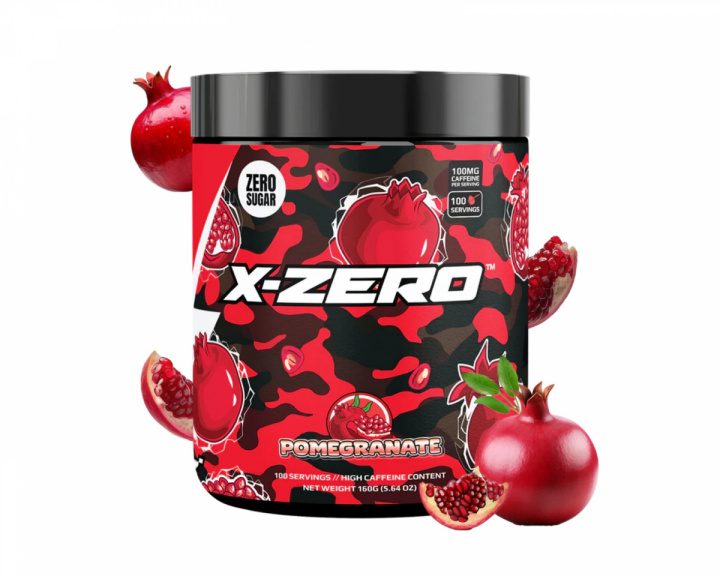 X-Gamer X-Zero Pomegranate - 100 Portionen