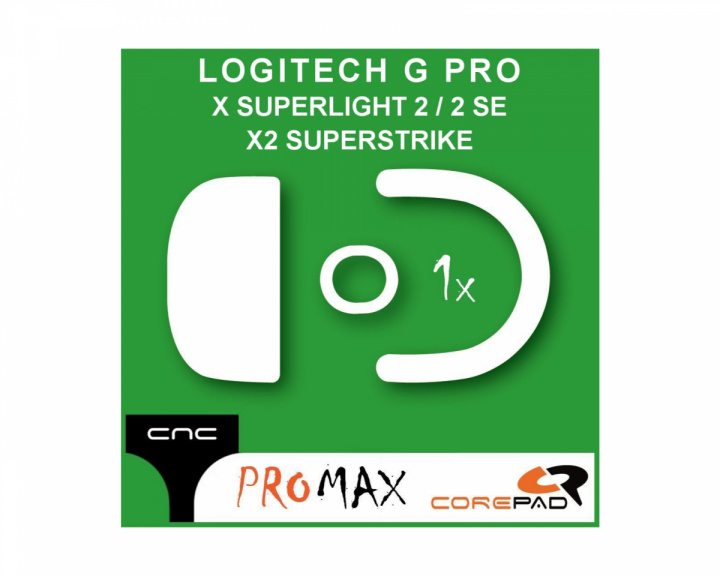 Corepad Skatez PRO MAX für Logitech G PRO X SUPERLIGHT 2 / 2 SE & X2 SUPERSTRIKE