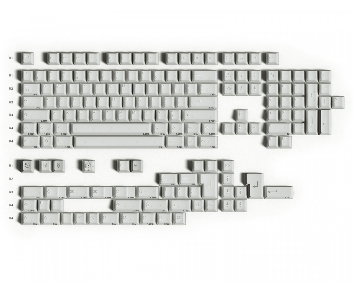 X-RAY キーキャップ　セット　 base kit PBDfans KBDfans PBTfans X-Ray - Base kit - MaxGaming.gg