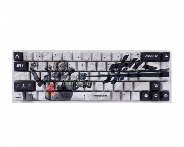 Higround Apex Basecamp Hotswap Gaming-Tastatur ISO Nordic - War Machine