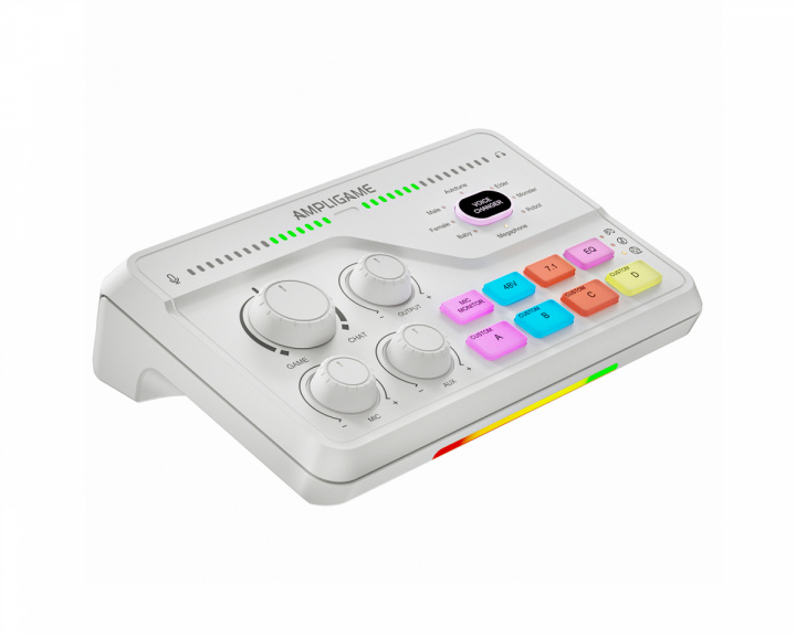 Fifine AmpliGame SC8 Audiomixer - Weiß