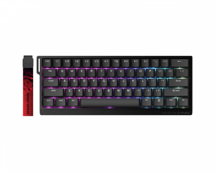 FGG MAD 60 HE RGB Tastatur ANSI [Magnetic Amber PRO] - Schwarz