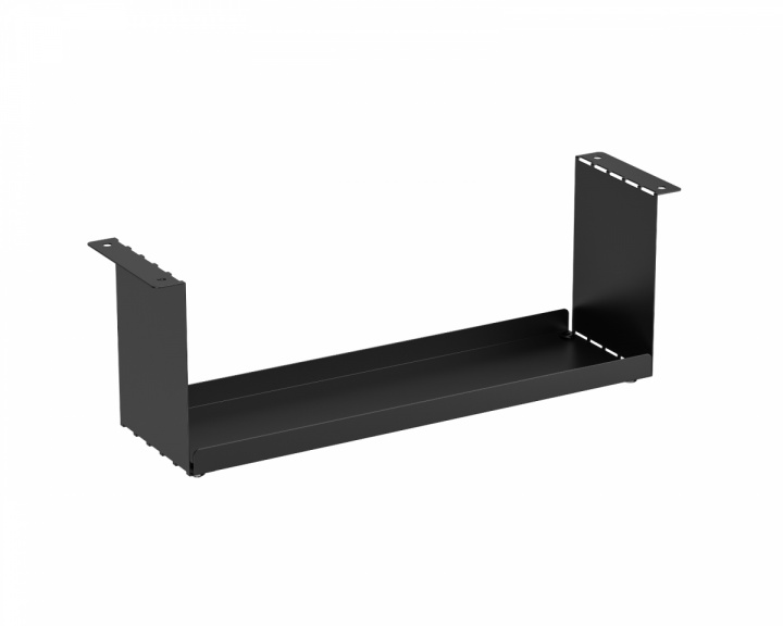  Kompakter Kabelkanal für Schreibtisch - Schwarz