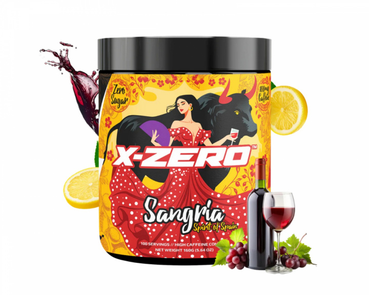 X-Gamer X-Zero Sangria - 100 Portionen