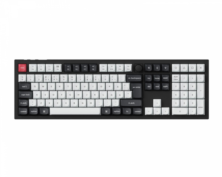  Q6 HE RGB Hotswap ISO Tastatur [Nebula Linear] - Schwarz