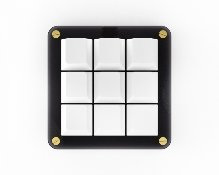 MaxCustom 9-Key MacroPad - Schwarz