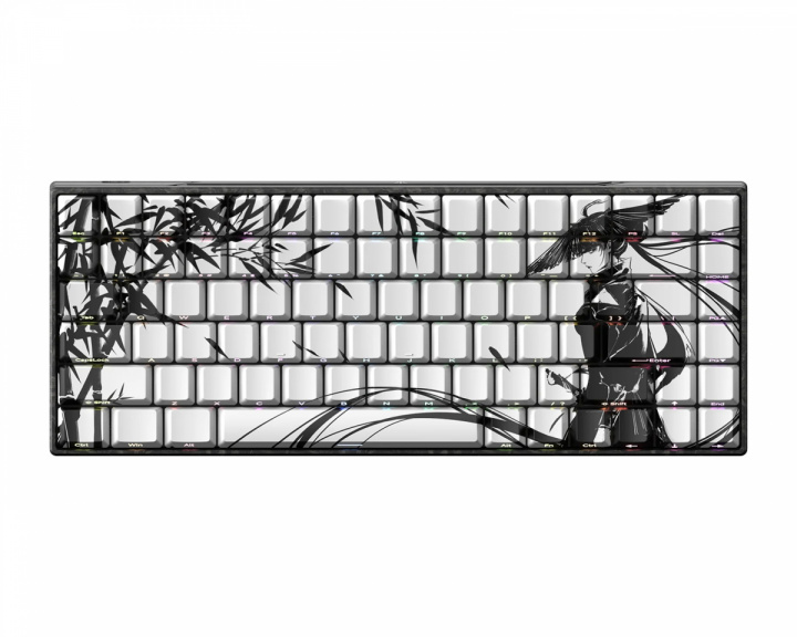  YING75 HE Forged Carbon Fiber Tastatur - Weiß [TTC Shadow]