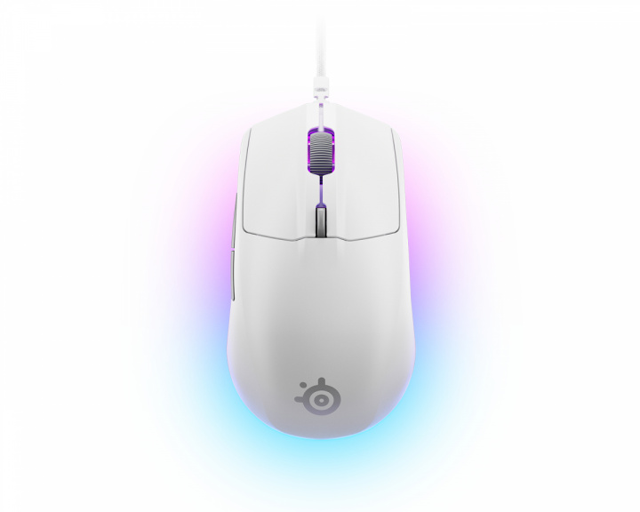 SteelSeries Rival 3 Gen 2 Gaming-Maus – Weiß