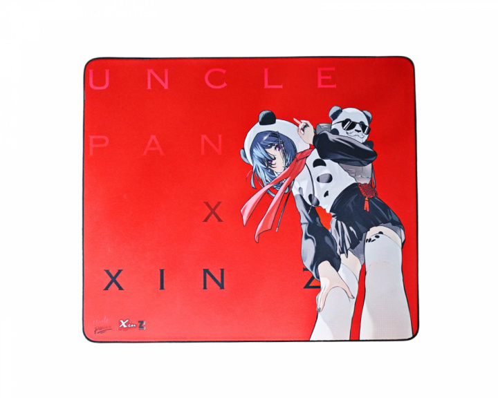 Uncle Panda Crimson Mirror Gaming Mauspad - Rot