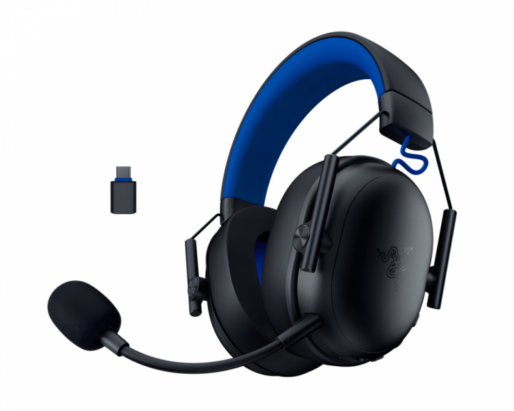 Razer Blackshark V3 X Hyperspeed Gaming-Headset für Playstation - Schwarz