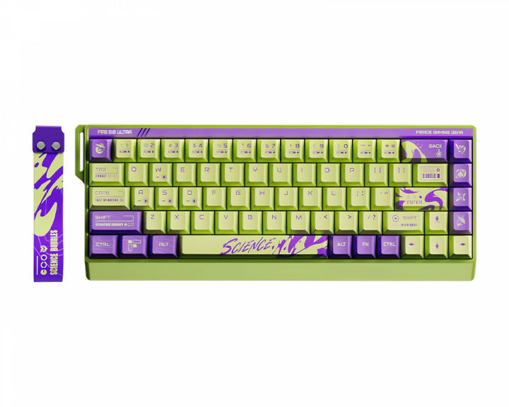 FGG FIRE68 Ultra Magnetic HE ANSI Tastatur [Gateron Jade Pro] - Scientific Bubble