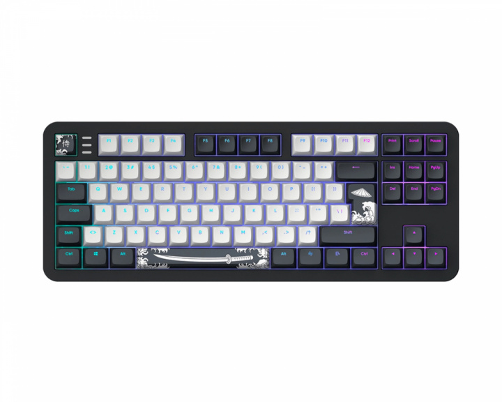 Dark Project ALU87 Gaming Tastatur - Bushido [g3ms Moonstone]