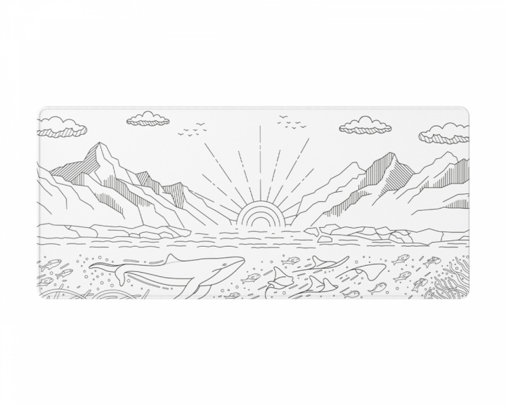  Terra Nostra Mauspad XL - Weiß