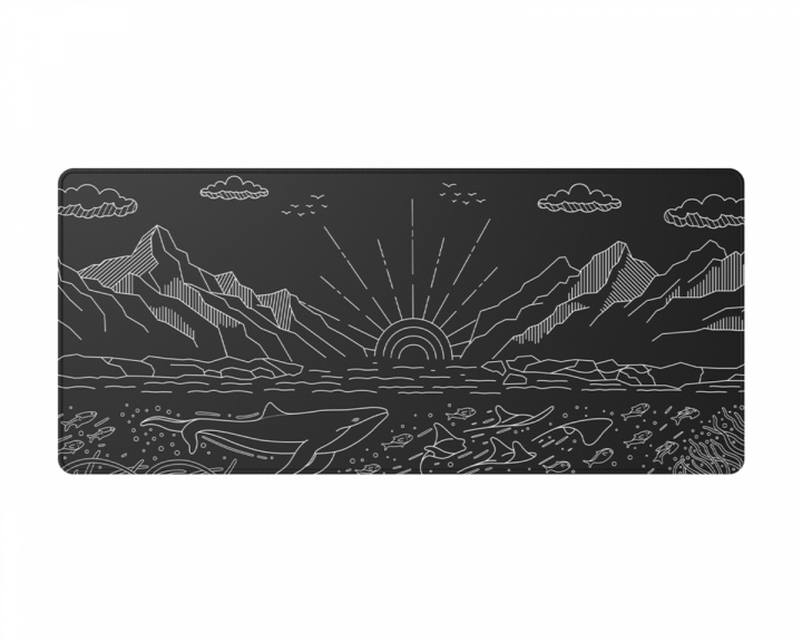  Terra Nostra Mauspad XL - Schwarz