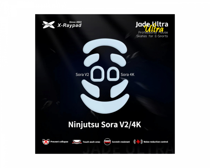 X-raypad Jade Ultra Skates für Ninjutsu Sora V2 / 4K (universal)