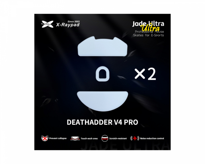 X-raypad Jade Ultra Skates für Razer Deathadder V4 PRO