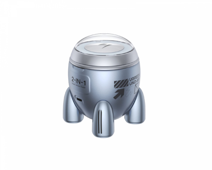UGREEN MagFlow Qi2.2 25W 2-in-1 Rocket Magnetischer kabelloser Ladegerät