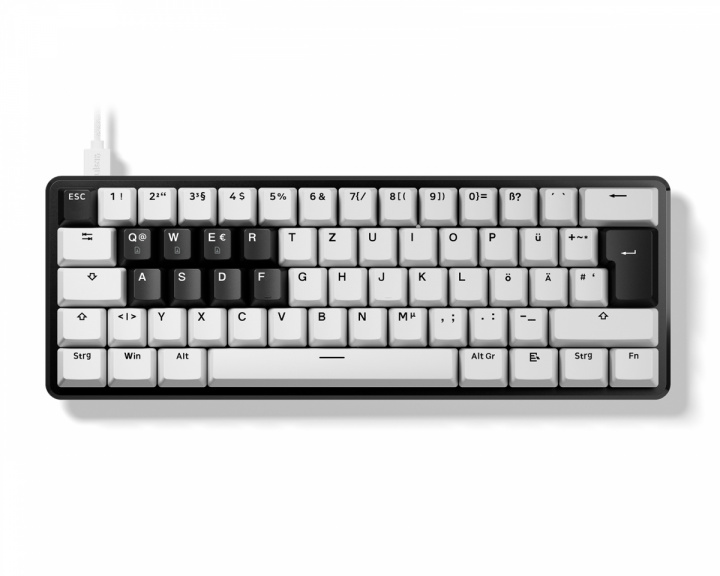 Pulsar PCMK 3 HE 60 Magnetic Tastatur ISO German - Weiß