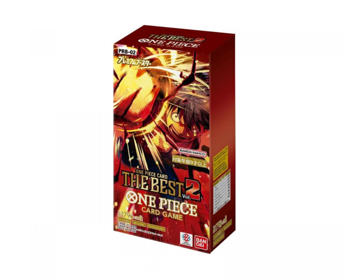 One Piece PRB-02: The Best Vol.2 Premium Booster (Japanisch