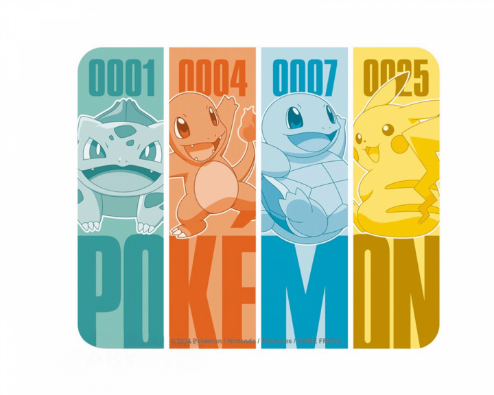 Abysse Pokémon Mauspad - Kanto-Starter