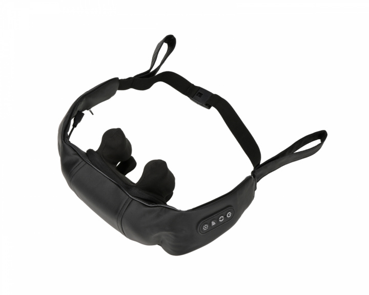  Shiatsu Nacken- und Rückenmassagegerät mit Wärme – Schwarz