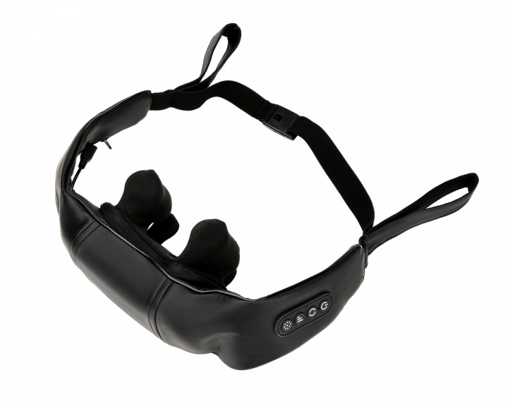 MaxLife Shiatsu Nacken- und Rückenmassagegerät mit Wärme – Schwarz