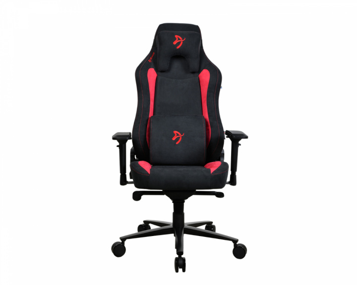  Vernazza Supersoft Fabric Gaming-Stuhl - Rot