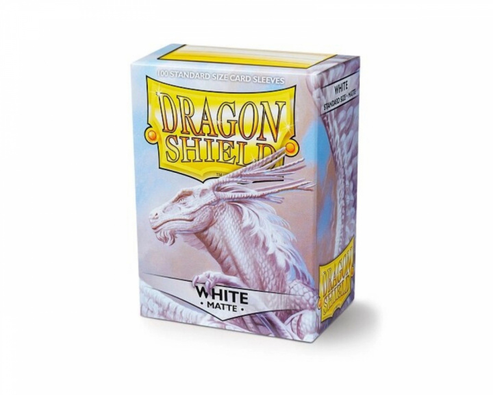 Dragon Shield Card Sleeves (100 pcs) - Matte White