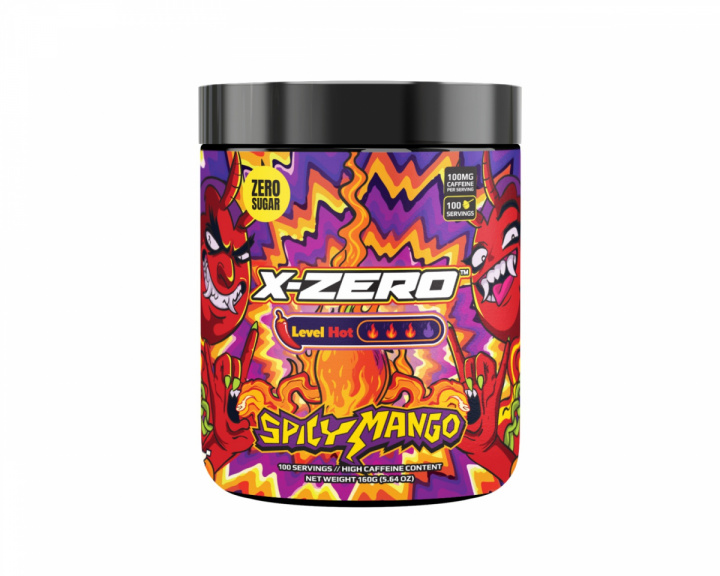X-Gamer X-Zero Spicy Mango - 100 Portionen
