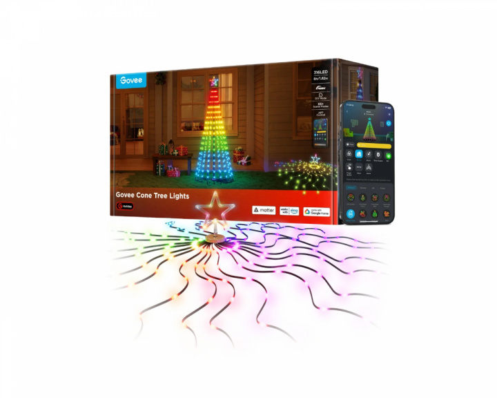 Govee Cone Tree Lichter
