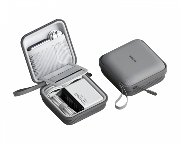  Organisations-Tasche für Elektronik - Grau