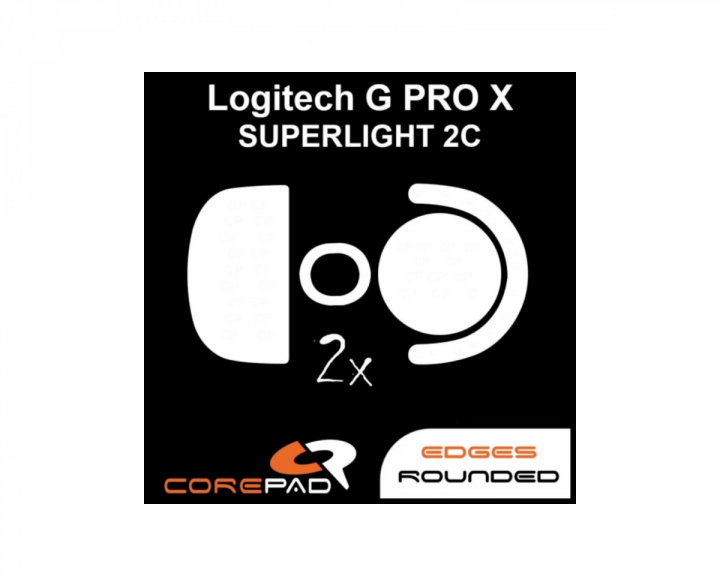  Skatez PRO für Logitech G PRO X SUPERLIGHT 2C Kompakt