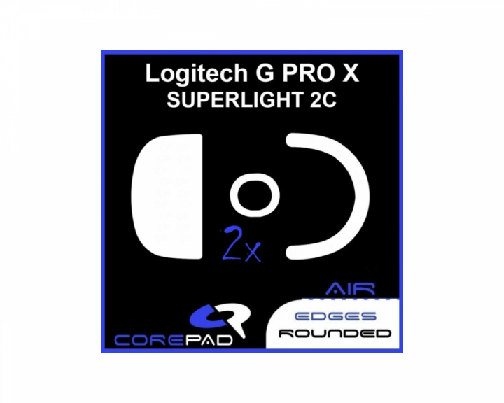  Skatez AIR für Logitech G PRO X SUPERLIGHT 2C Kompakt