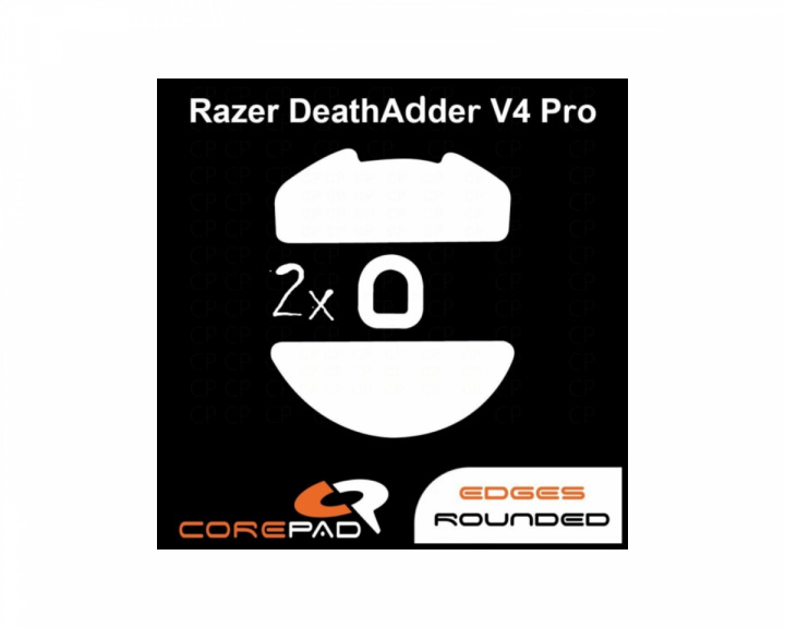  Soft Grips für Razer DeathAdder V4 PRO - schwarz