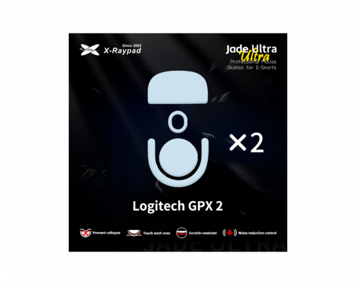 X-raypad Jade Ultra Skates für Logitech GPX2