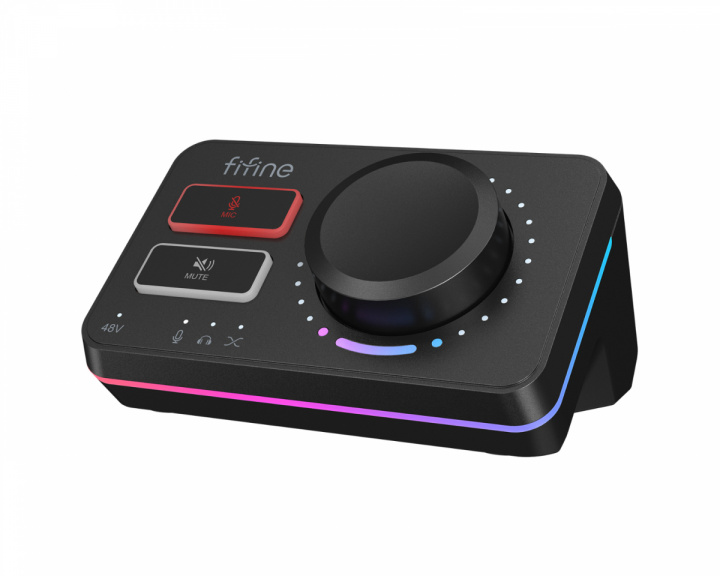  AmpliGame SC9 Audio Mixer - Schwarz