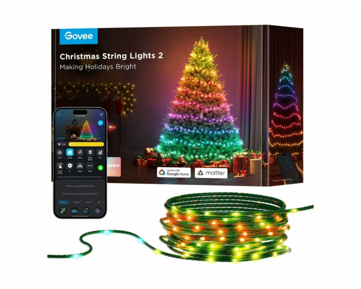  String Lights 2 Smart Weihnachtsbeleuchtung – 30 Meter