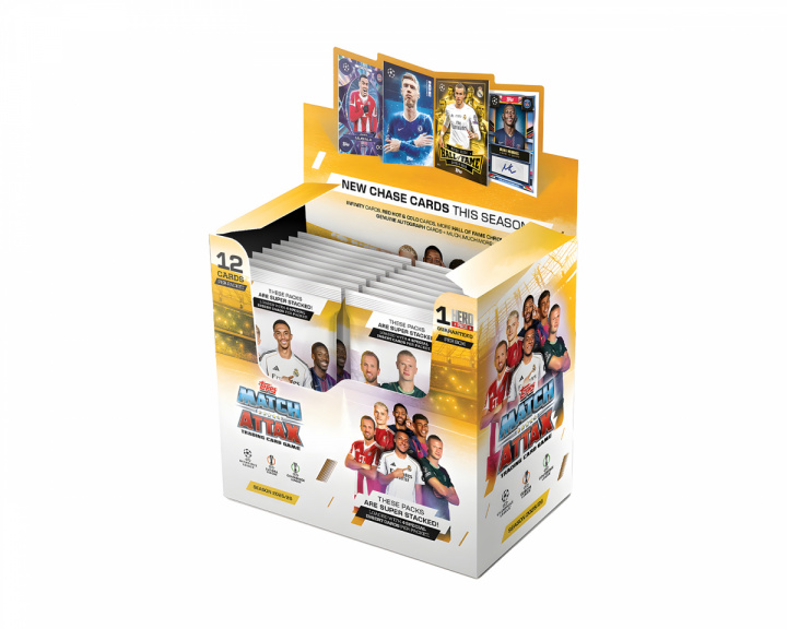  Match Attax Karten UCL 25/26 Display (32 Booster) - Fußballkarten