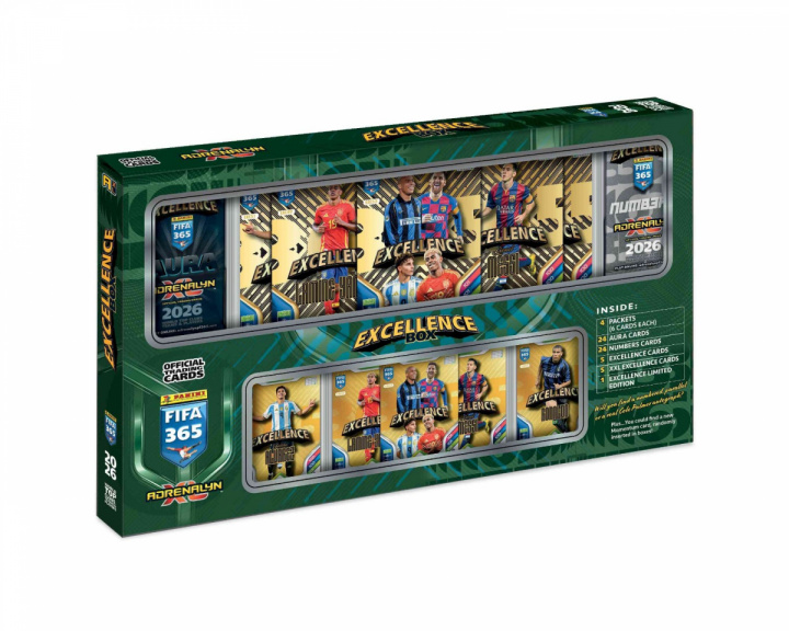 Panini FIFA 365 Adrenalyn XL 2026 - Excellence Box - Fußballkarten