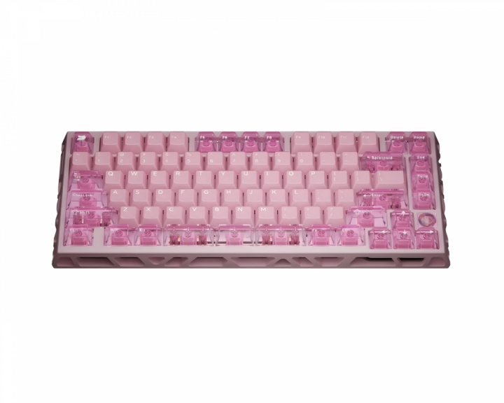  x Sikakeyb FORT 75 Limited Edition Magnetische Tastatur - Pink