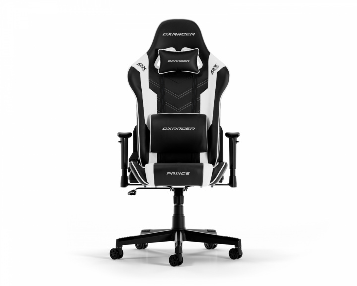 DXRacer PRINCE L Schwarz & Weiß PVC Leder