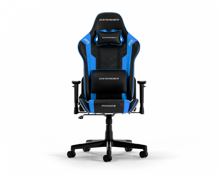 DXRacer PRINCE L Schwarz & Blau PVC Leder