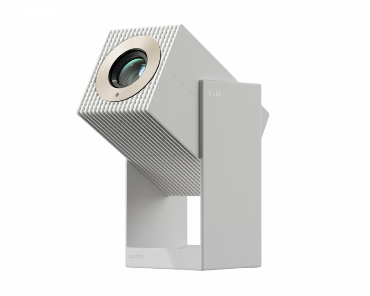 Wanbo Cube 2 Pro - Smart Projektor - 500 ANSI, 1080p, Google TV - Weiß