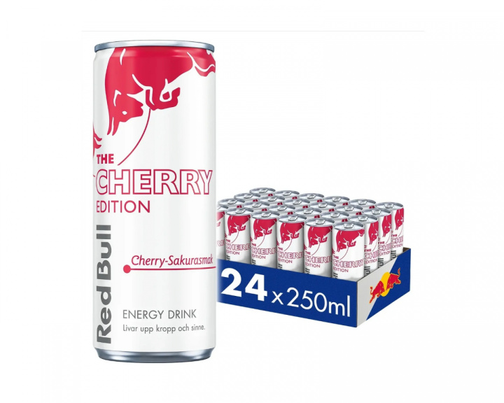 Red Bull 24x Energy Drink, 250 ml, Spring Edition (Cherry Sakura)
