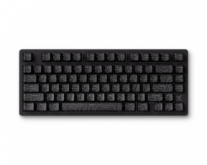 MCHOSE Jet 75 E‑Sport Tastatur - Black Topographic [Kailh Magnetic God Switch]