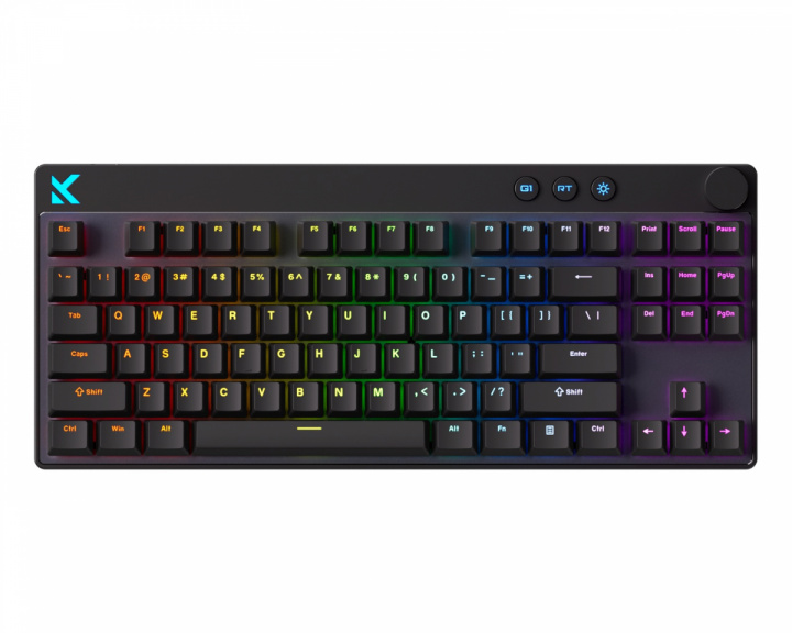MCHOSE Mix 87 Hall Effect Magnetische Gaming Tastatur ANSI - Schwarz