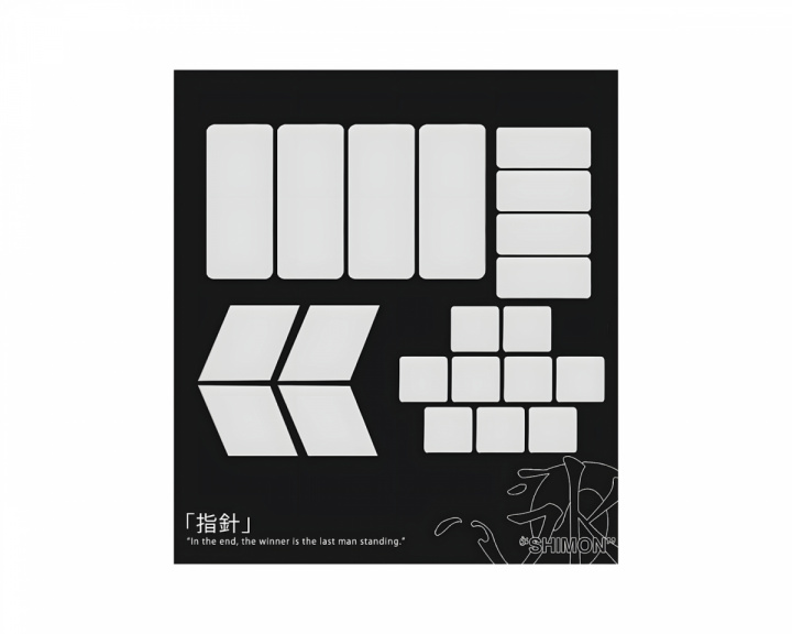  Shimon Grips - DIY Vorgefertigt - Weiß